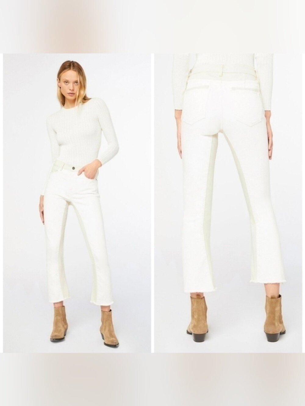 Frame Le Crop Mini Boot Mult